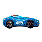 Detská auto posteľ Top Beds Racing Cars 160cm x 80cm - POLICE